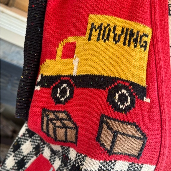 Vintage Kitsch Realtor Sweater Vest Embroidered Deed For Sale Made in USA Artsy - Picture 4 of 9